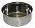 Чашка металлическая круглая, диаметр 105мм выоста 50мм М-283-5909 Легрин Пакистан 